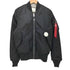 アルファインダストリーズ ALPHA INDUSTRIES リバーシブル MA1 フライトジャケット メンズ import:S