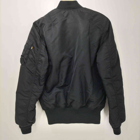 アルファインダストリーズ ALPHA INDUSTRIES リバーシブル MA1 フライトジャケット メンズ import:S