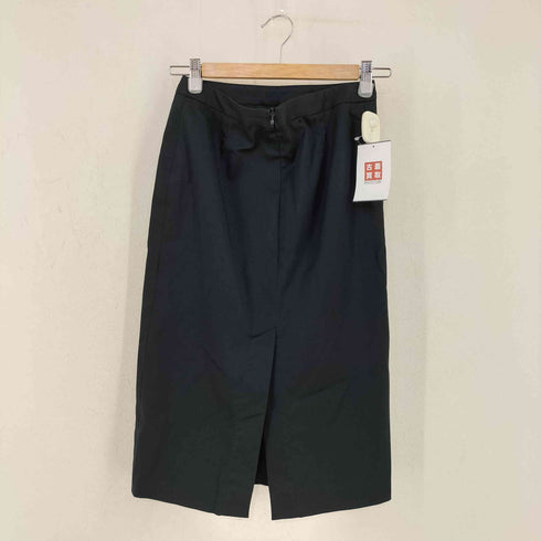 アニエスベー agnes b. PARIS MADE IN FRANCE バックスリット コットンナイロン タイトスカート レディース EUR:36