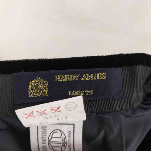 ハーディエイミス HARDY AMIES 80-90s LONDON レーヨンベルベットタイトスカート HASEGAWA VELVET レディース 11