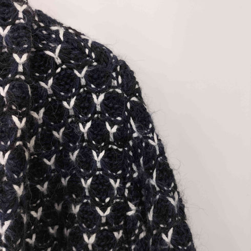 ザラ ZARA バーズアイ ニット ガウン レディース import:S