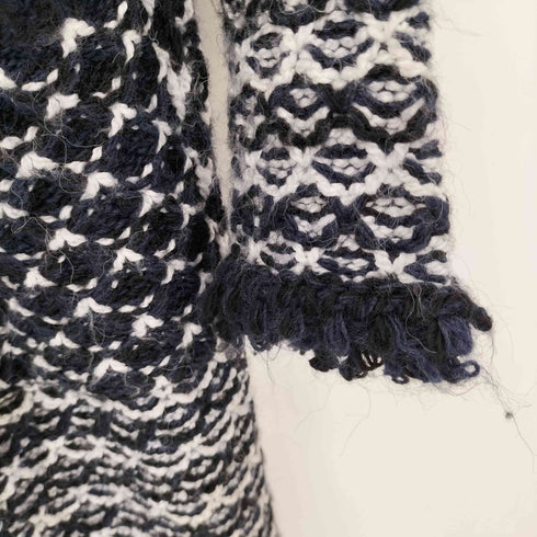 ザラ ZARA バーズアイ ニット ガウン レディース import:S