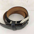 タケオキクチ TAKEO KIKUCHI シルバーバックル レザーベルト メンズ
