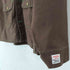 ポインター POINTER MADE IN USA ダック地 グリーンステッチ マルチポケットワークジャケット メンズ US:44