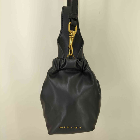 チャールズキース CHARLES & KEITH Ally アリー ルーシュドスローチーバッグ 2way レディース