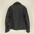 ザラ ZARA RELAXED FIT コーティング フェイクレザー ダブル ライダースジャケット メンズ import:M