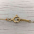 アガット agete K18 0.05ct 十字架 ゴールドネックレス レディース
