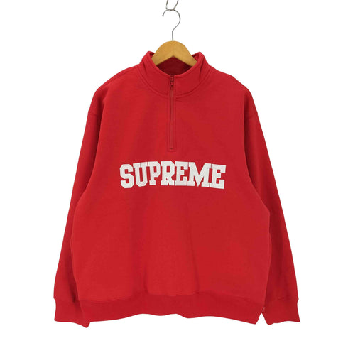 シュプリーム Supreme COLLEGIATE HALF ZIP PULLOVER メンズ JPN:L