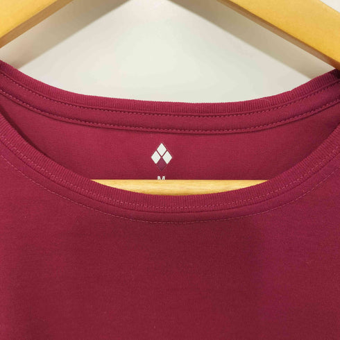 モンベル mont bell WIC.ロングスリーブスリムT ワンポイントロゴ レディース JPN:M