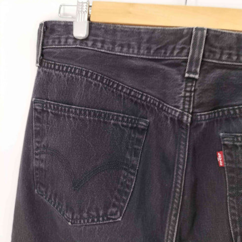 リーバイス Levis 501 ストレートブラックデニムパンツ メンズ