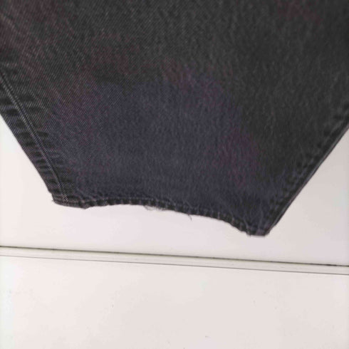 リーバイス Levis 501 ストレートブラックデニムパンツ メンズ