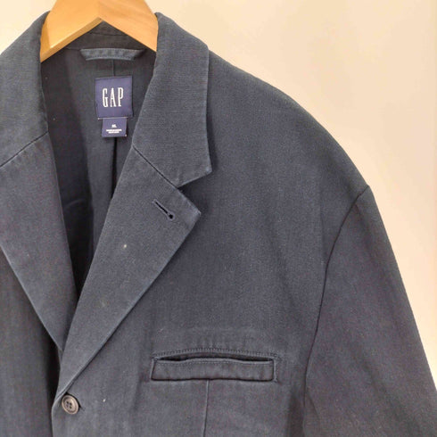 ギャップ Gap 04SS コットン ヘリンボーン 3B ハーフ チェスターコート メンズ import:XL
