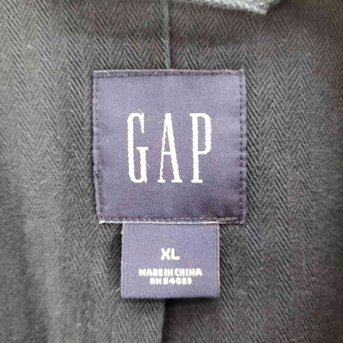 ギャップ Gap 04SS コットン ヘリンボーン 3B ハーフ チェスターコート メンズ import:XL