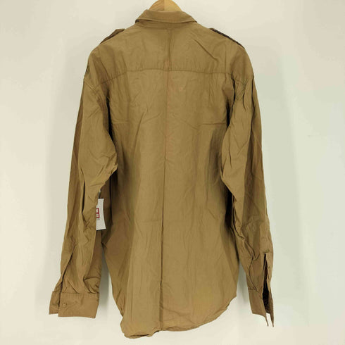 Autour Du Monde フランス製 コットン ミリタリー シャツ メンズ import:XL
