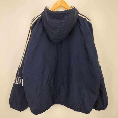 アディダス adidas 80-90s万国期タグ 裏地キルティングジップアップナイロンジャケット メンズ JPN:XL