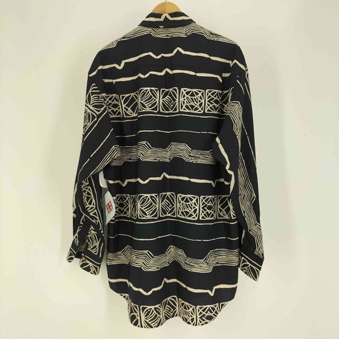 BAFFONE 総柄 レギュラーカラー L/S シャツ メンズ import:L