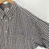 ギャップ Gap 90S OLD 白タグ チェック ボタンダウン S/S シャツ メンズ import:XL