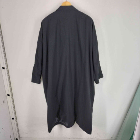 ミズイロインド mizuiro ind 23aw wide tailored cort ワイドテーラードコート レディース