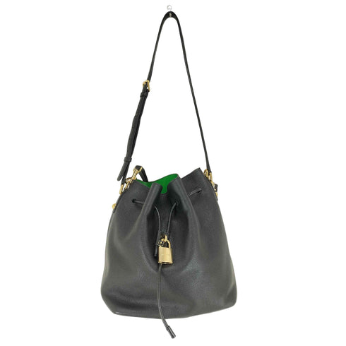 ドルチェアンドガッバーナ DOLCE&GABBANA Pebbled-leather bucket bag レディース