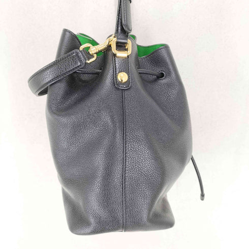 ドルチェアンドガッバーナ DOLCE&GABBANA Pebbled-leather bucket bag レディース