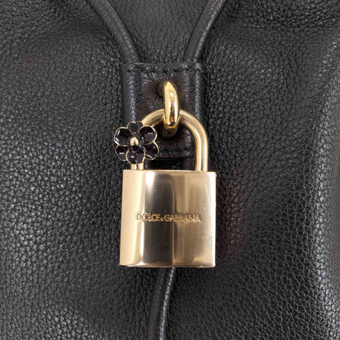 ドルチェアンドガッバーナ DOLCE&GABBANA Pebbled-leather bucket bag レディース