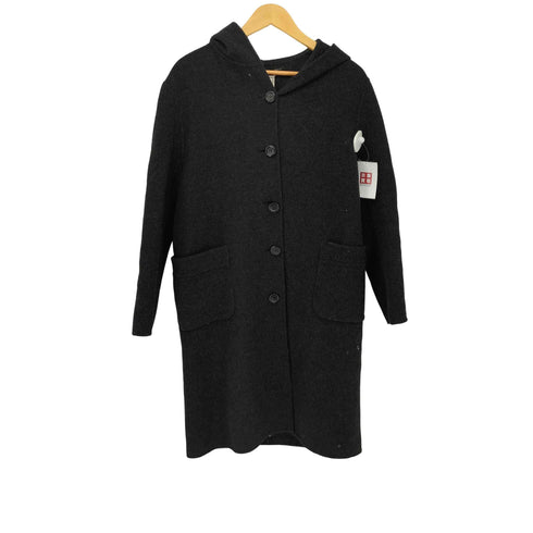 S.F.T COLLECTION ウールフーデッドコート レディース