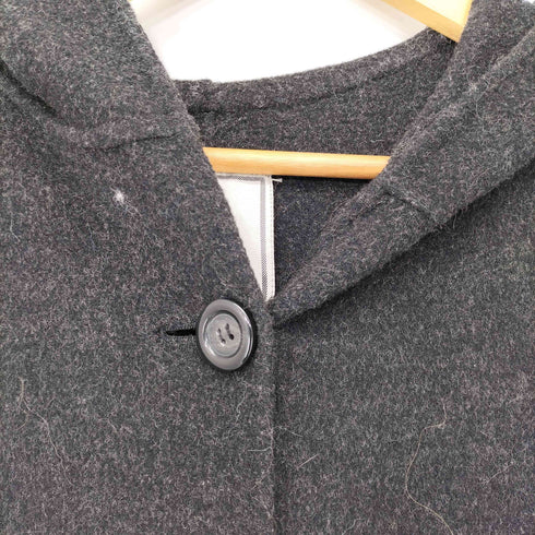 S.F.T COLLECTION ウールフーデッドコート レディース