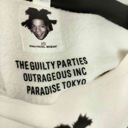 ワコマリア WACKO MARIA 23SS JEAN-MICHEL BASQUIAT CREW NECK SWEAT SHIRT メンズ JPN:XL