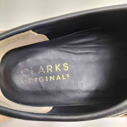クラークスオリジナルズ Clarks ORIGINALS Wallabee Leopard ワラビー レオパード柄 モカシン シューズ レディース JPN:24.5