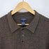 ドッカーズ DOCKERS 総柄アクリルニットポロ メンズ L/G