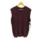 PURE WOOL 3Dニットベスト メンズ import:XL