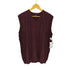 PURE WOOL 3Dニットベスト メンズ import:XL