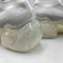 グラウンズ grounds MOOPIE WHITE GRAY レディース JPN:25