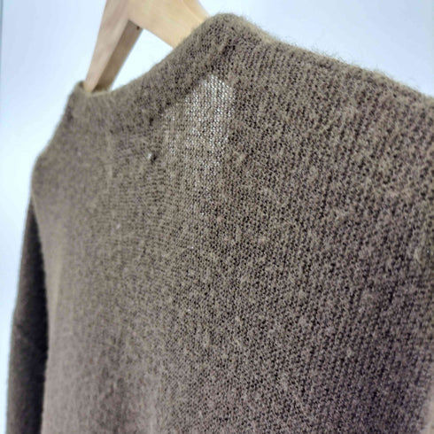 アイゾッドラコステ IZOD LACOSTE 70S 赤糸巻きタグ ワンポイント刺繍 アクリル カーディガン メンズ import:L
