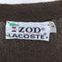 アイゾッドラコステ IZOD LACOSTE 70S 赤糸巻きタグ ワンポイント刺繍 アクリル カーディガン メンズ import:L