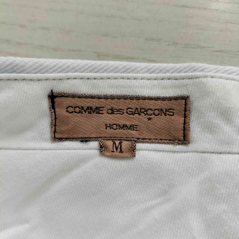 コムデギャルソンオム COMME des GARCONS HOMME AD1993 田中オム 顔料プリント 特殊加工 2タックパンツ メンズ JPN:M