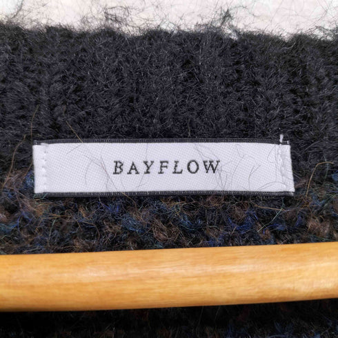 ベイフロー BAYFLOW マルチカラーニットセーター メンズ 4