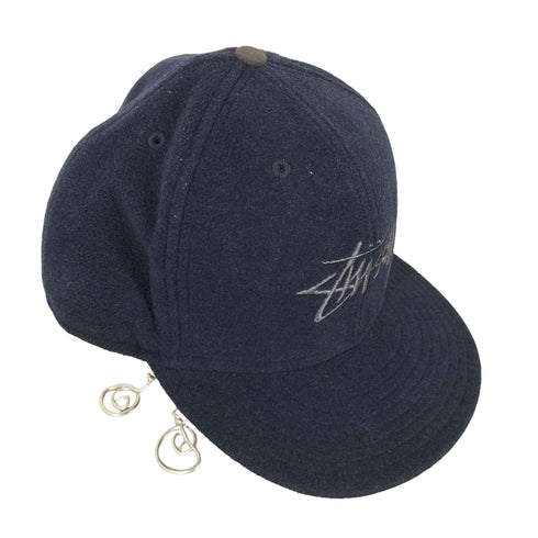 ステューシー Stussy ストックロゴ 刺繍ウールキャップ 59FIFTY メンズ 7 5/8 (60.6cm)