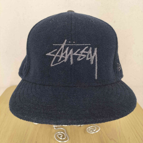 ステューシー Stussy ストックロゴ 刺繍ウールキャップ 59FIFTY メンズ 7 5/8 (60.6cm)