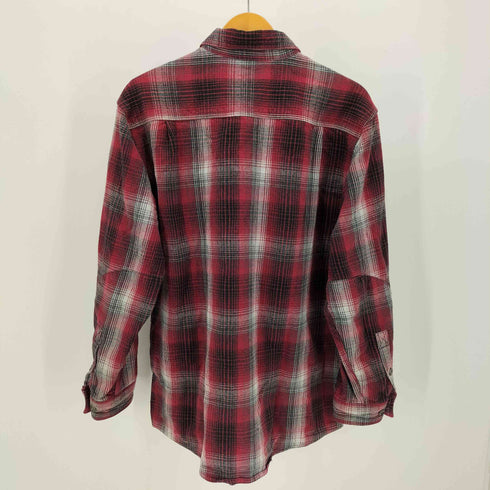 カーハート Carhartt ORIGINAL FIT チェック柄 ヘビー ネルシャツ メンズ import:M