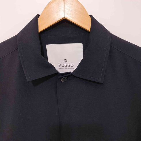 ロッソ ROSSO URBAN RESEARCH リネンライクリラックスシャツ メンズ JPN:L