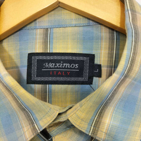 Maximos ウエスタンチェックシャツ メンズ import:L