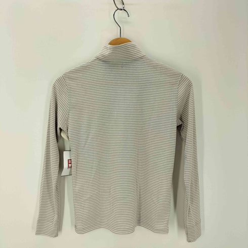 モンベル mont bell WIC.ボーダー ロングスリーブジップシャツ レディース JPN:S