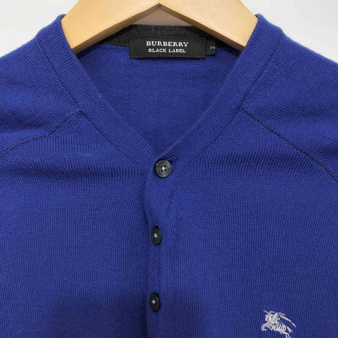バーバリーブラックレーベル BURBERRY BLACK LABEL ホース刺繍ロゴ ヘンリーネックセーター メンズ 2