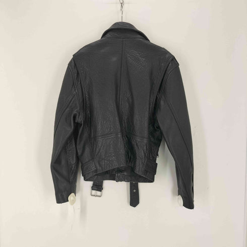 ザラ ZARA レザー ライダースジャケット メンズ JPN:M