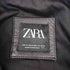 ザラ ZARA レザー ライダースジャケット メンズ JPN:M