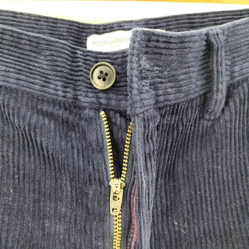 ユニクロイネスドラフレサンジュ UNIQLO INES DE LA FRESSANGE コーデュロイワイドパンツ レディース ウエスト61cm ヒップ88cm
