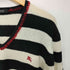 バーバリーブラックレーベル BURBERRY BLACK LABEL ホース刺繍ロゴ ボーダーパイルニット メンズ 2