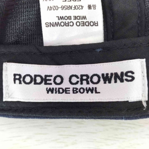 ロデオクラウンズワイドボウル RCWB/RODEO CROWNS WIDE BOWL 22AW Private Ivy emblem cap メンズ FREE