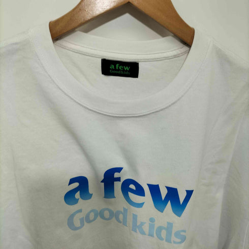 アフューグッドキッズ A FEW GOOD KIDS Colorful Logo Tee カラフルロゴT 半袖Tシャツ メンズ import:M